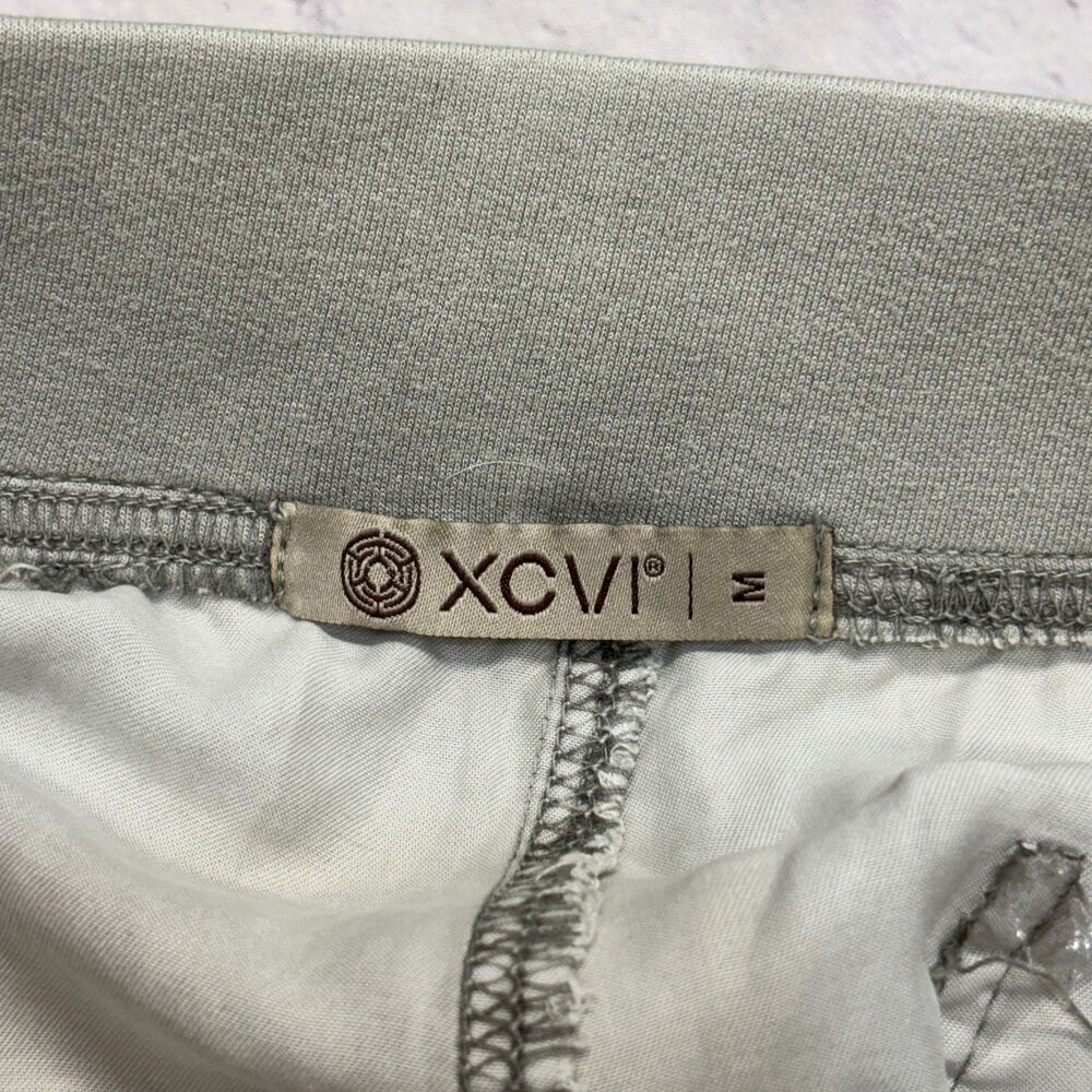 XCVI Women Wide Leg Dragon Embroidered Pants Size Medium Pull On Lyocell D126 -6 - Picture 10 of 16